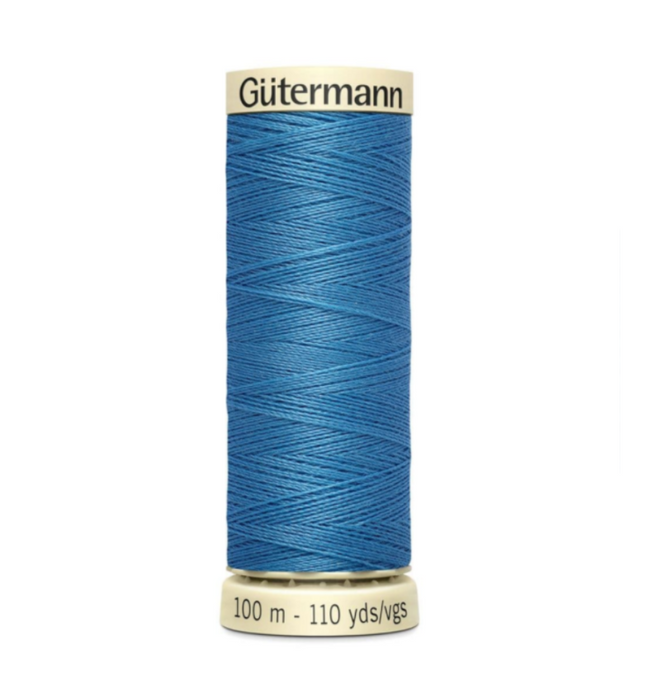 Col. 965 Gutermann Sew All Thread 100m Premium Quality 100% - Steel Blue
