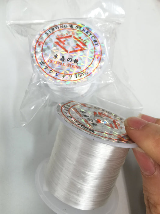 Strong Transparent Stretchy Threads Crystal String 500m