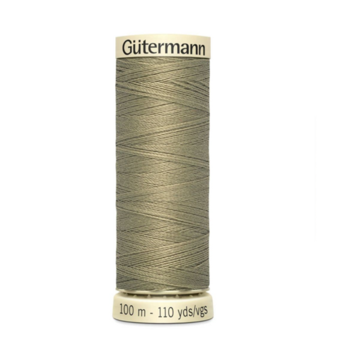 Col. 258 Gutermann Sew All Thread 100m Premium Quality 100% - Moss Green