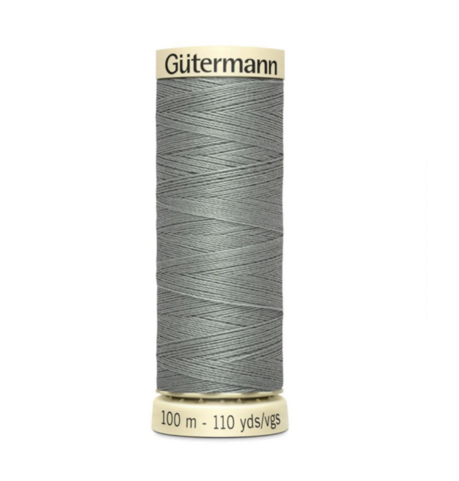 Col. 634 Gutermann Sew All Thread 100m Premium Quality 100% - Lead Grey