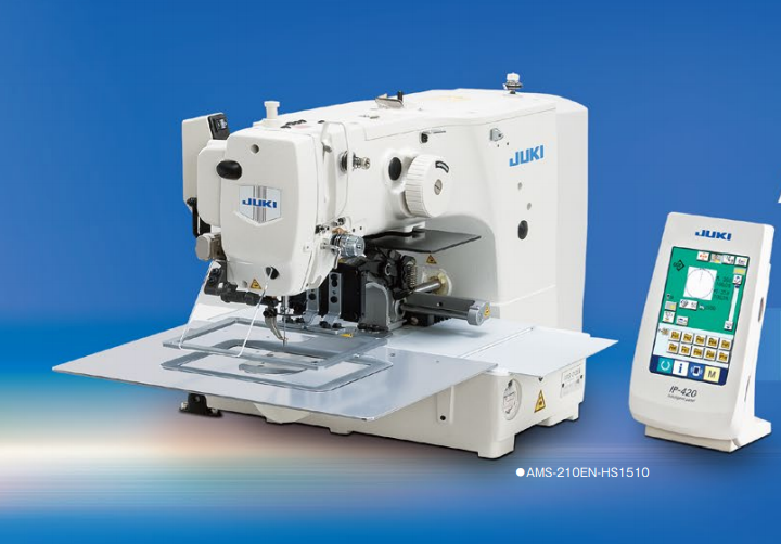 AMS-210EN Series | JUKI Computer-controlled Cycle Machine with Input Function X： 150mm × Y： 100mm / Monolithic feeding frame / Safety Belt and Seat Belt Sewing ; AMS210ENZL1510RZC/X90023