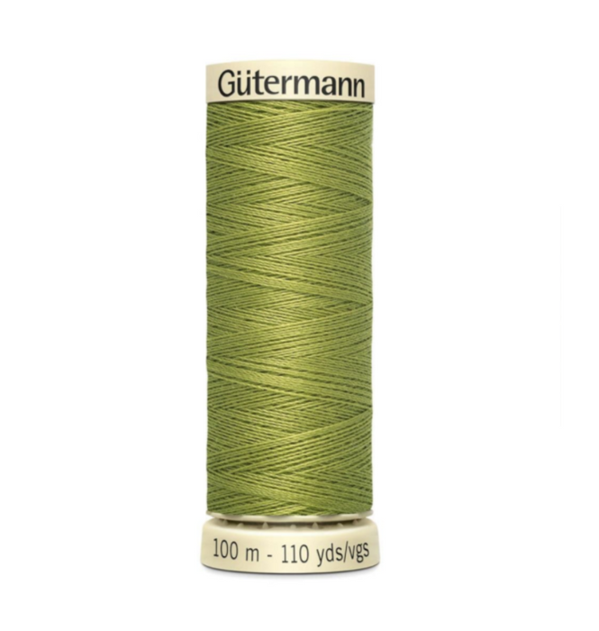 Col. 582 Gutermann Sew All Thread 100m Premium Quality 100% - Wasabi Green