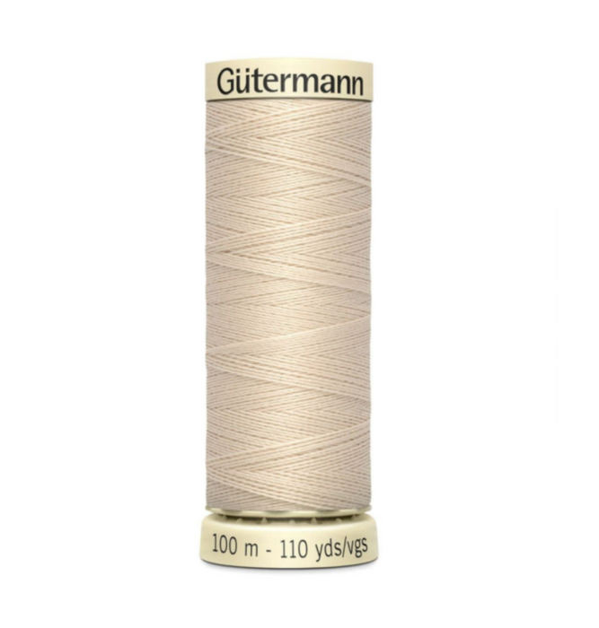 Col. 169 Gutermann Sew All Thread 100m Premium Quality 100% - Skin Beige