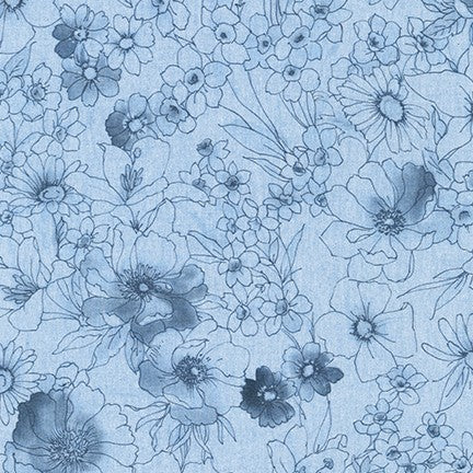 Robert Kaufman Fabric 55% Cotton 45% Polyester Chambray Weekend Prints —  Ban Soon Sewing Machine Pte Ltd