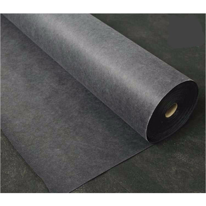 Always Neat Stabiliser Gunold Nonwovens (Black) with Glue (Iron On) - 1950B Black with Glue (Iron on) 25 Meter x 50cm width - 1 roll (SAVE 40%）