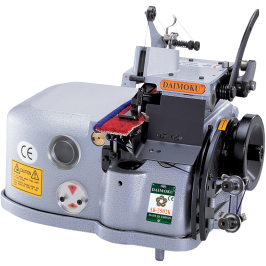 Daimoku AK-2502 K | 1 Needle 2 Threads Industrial Carpet Edging Machine with edge trimming knife system (For Carpet or Rugmat, Blanket) With Clutch Motor