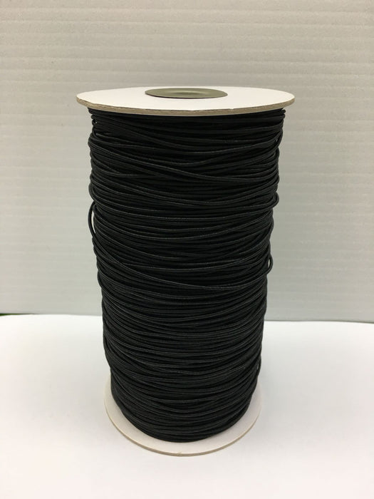 Elastic Cord Round 1.35mm thickness Black