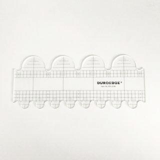 Duroedge Wave Ruler (Short) - Quilting Ruler (KR-2548) (Small Semi-Circle)