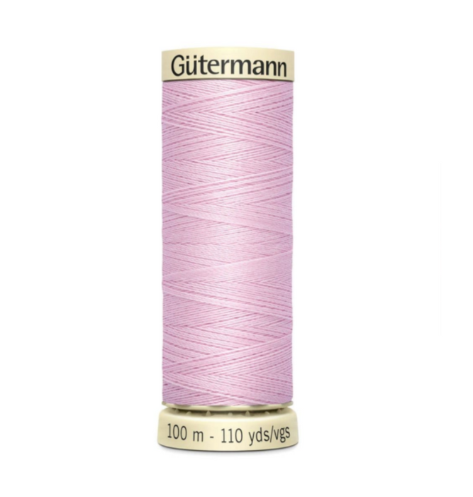 Col. 320 Gutermann Sew All Thread 100m Premium Quality 100% - Pink