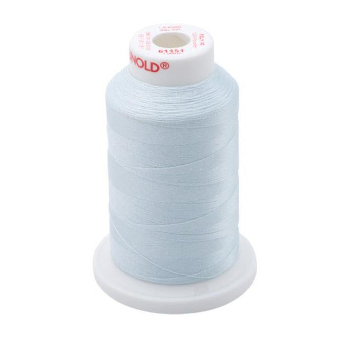 Gunold Embroidery Thread- POLY 40- 1000m- 61151- Powder Blue Tint