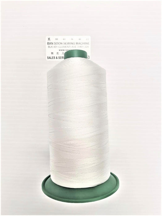 Col. 2000 Size #20 Nylon Thread ONYX | Ultra-strong sewing thread for heavy-duty seams; Safety Belts; Aircrafts Applications