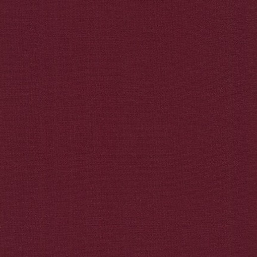 Fabric 100% Premium KONA Cotton Burgundy OEKO TEX Standard 100 Certified