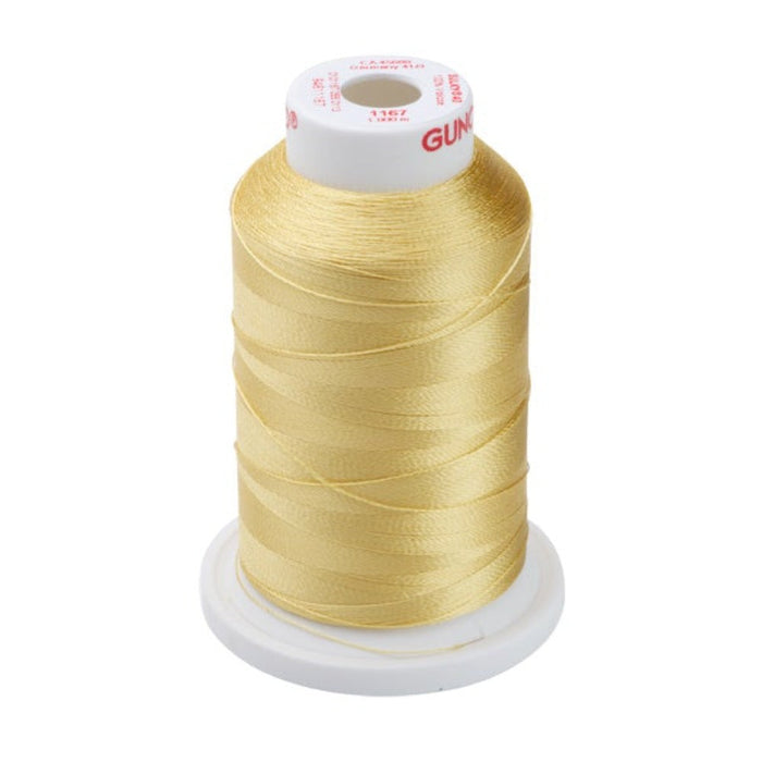 Gunold Embroidery Thread - SULKY 40 - 1000m - 1167 Maize Yellow