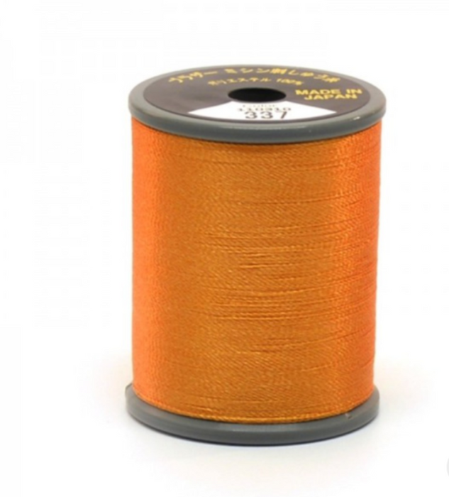 Col. 337 Brother Embroidery Threads - Reddish Brown