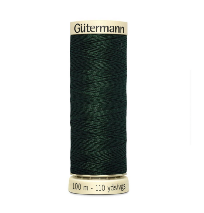 Col. 472 Gutermann Sew All Thread 100m Premium Quality 100% - Sacramento Green