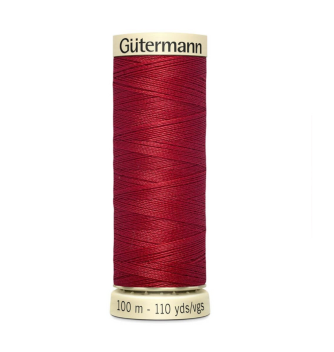 Col. 046 Gutermann Sew All Thread 100m Premium Quality 100% - Red