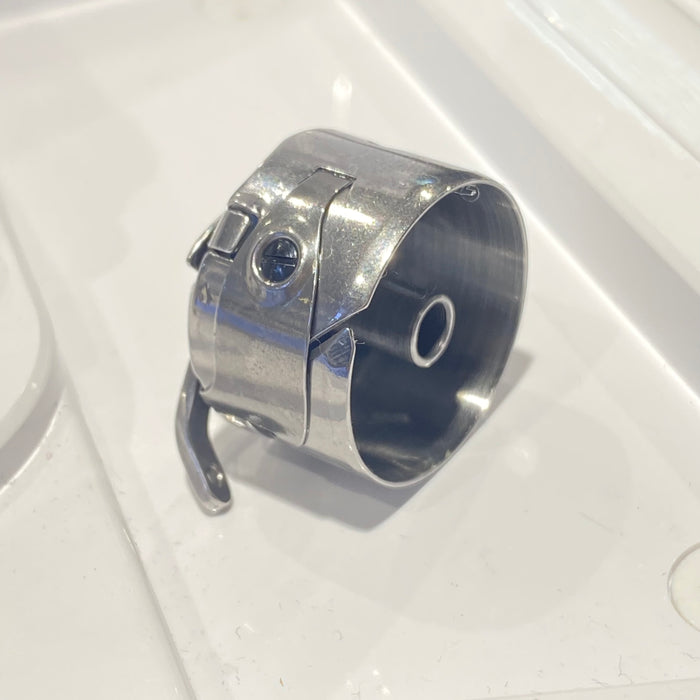 Towa Bobbin Case For Juki AMS-210D, AMS-210E, AMS-210EN, LK-1900A, MOL-254; side view
