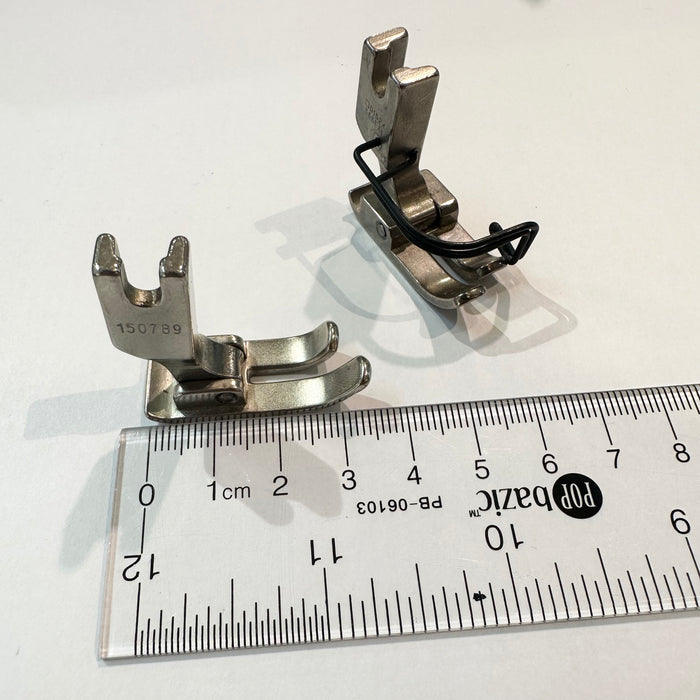 Heavy Duty (Wide) Presser Foot with / Without Finger Guard, Safety Guard for Industrial Machine